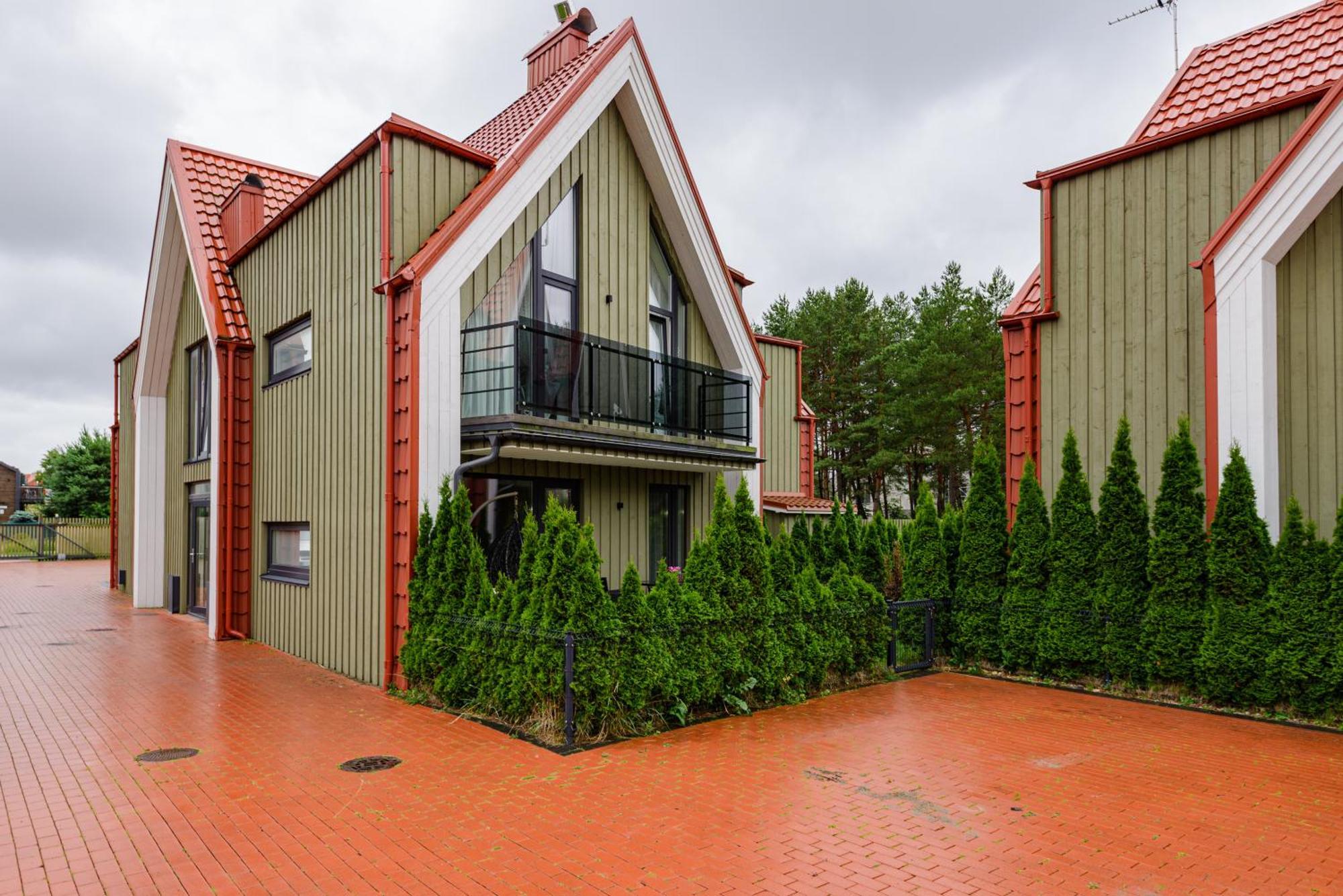 Zalia Kopa Apartamentai Salia Juros 帕兰加 外观 照片