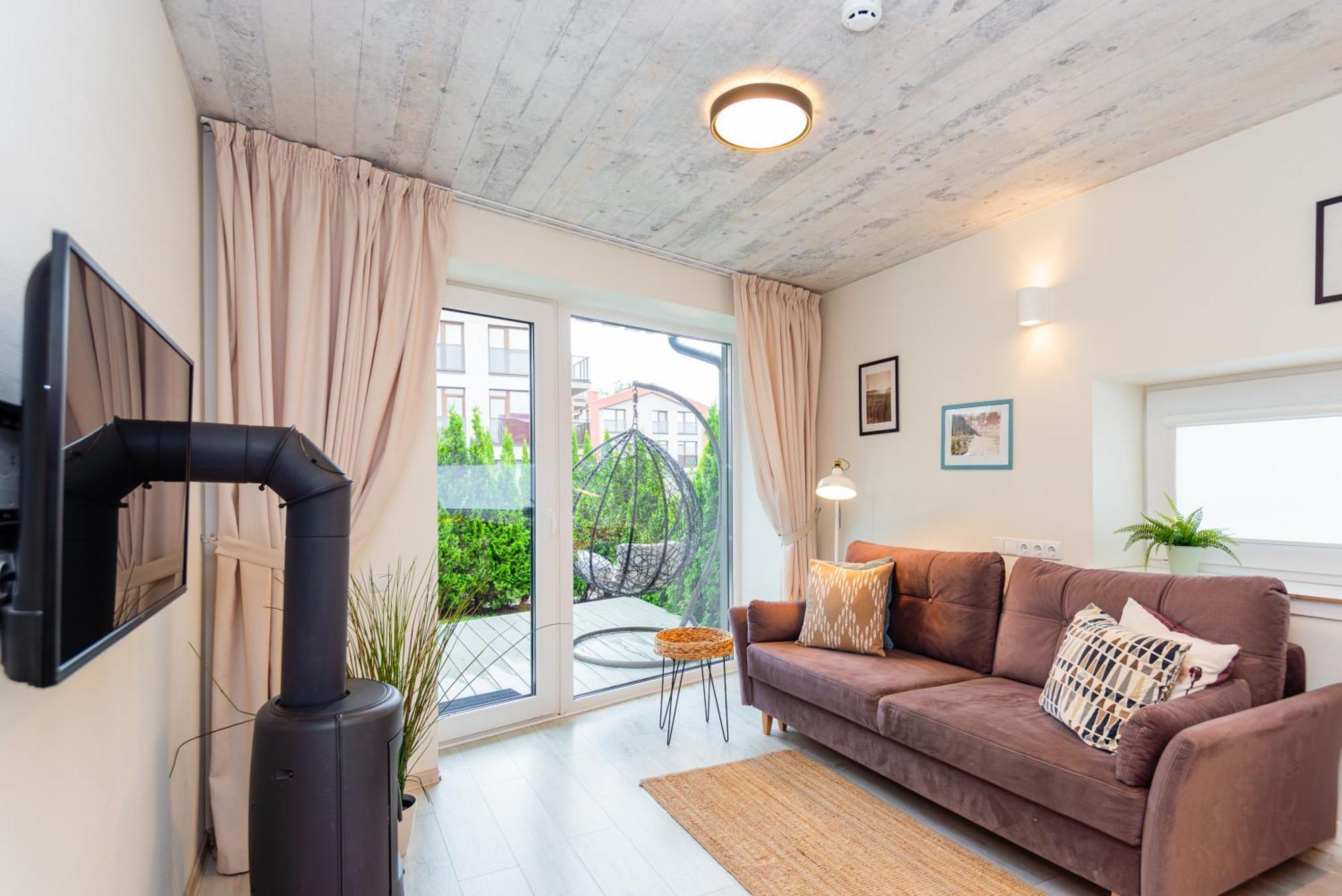 Zalia Kopa Apartamentai Salia Juros 帕兰加 外观 照片