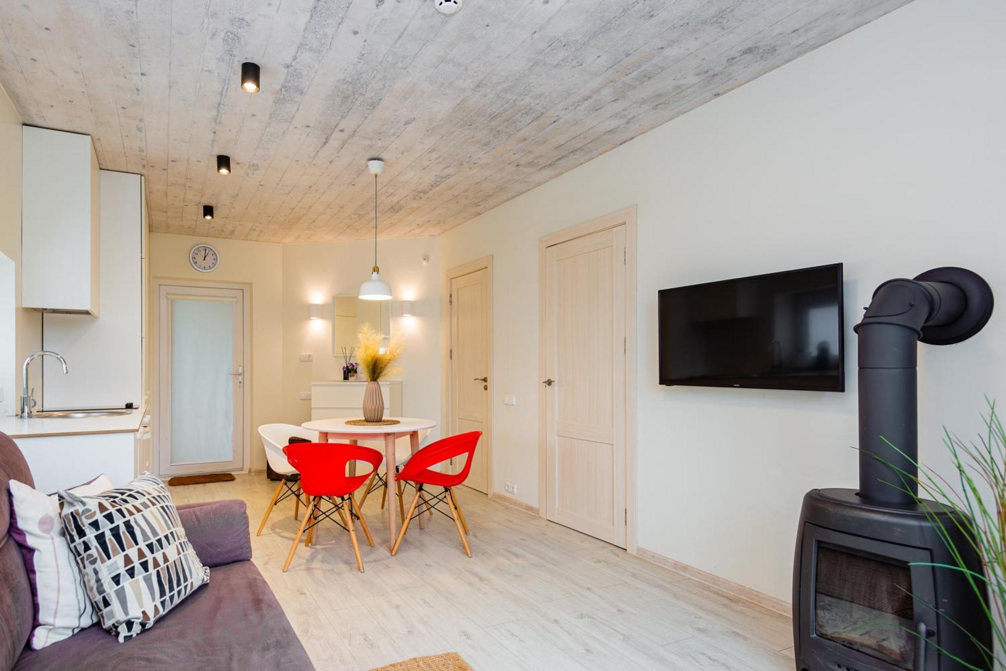 Zalia Kopa Apartamentai Salia Juros 帕兰加 外观 照片