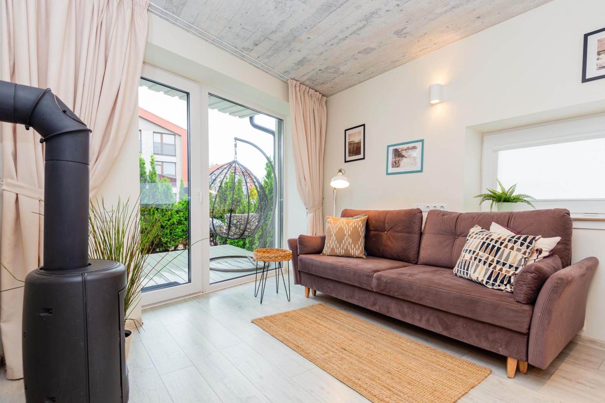 Zalia Kopa Apartamentai Salia Juros 帕兰加 外观 照片