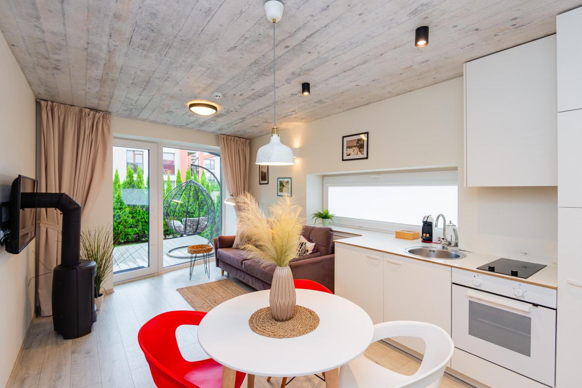 Zalia Kopa Apartamentai Salia Juros 帕兰加 外观 照片