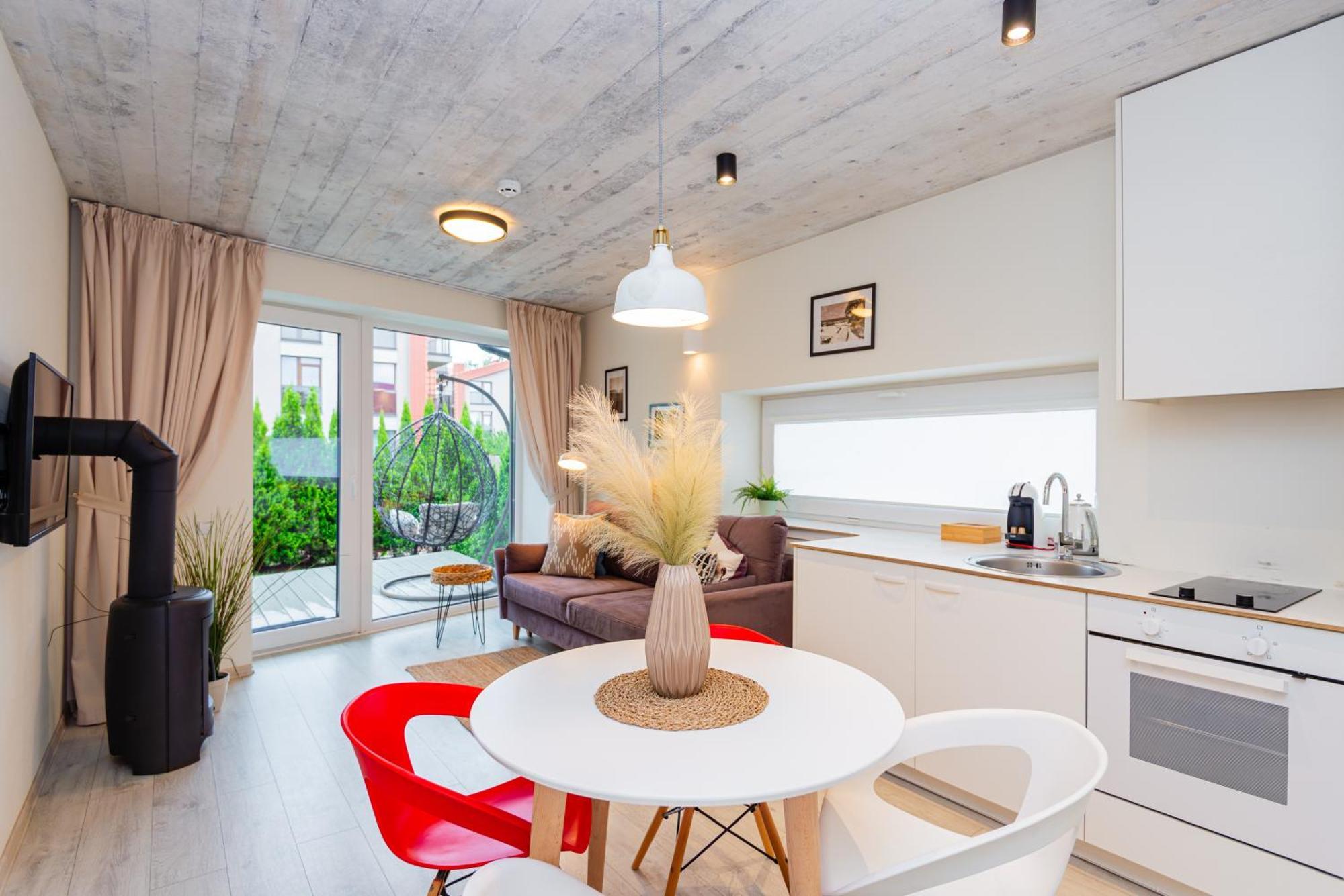 Zalia Kopa Apartamentai Salia Juros 帕兰加 外观 照片